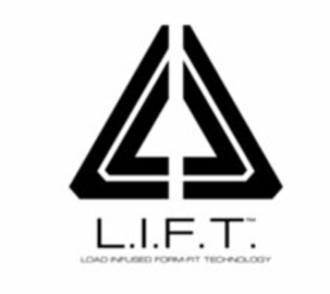 L.I.F.T. LOAD INFUSED FORM-FIT TECHNOLOGY Logo (USPTO, 05.01.2017)