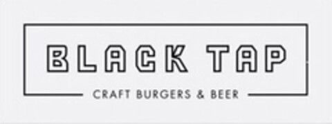 BLACK TAP CRAFT BURGERS & BEER Logo (USPTO, 01/31/2017)