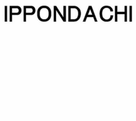 IPPONDACHI Logo (USPTO, 06/27/2017)