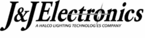 J&J ELECTRONICS A HALCO LIGHTING TECHNOLOGIES COMPANY Logo (USPTO, 08/04/2017)