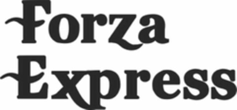 FORZA EXPRESS Logo (USPTO, 30.08.2017)