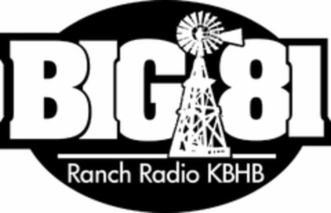 BIG 81 RANCH RADIO KBHB Logo (USPTO, 18.01.2018)