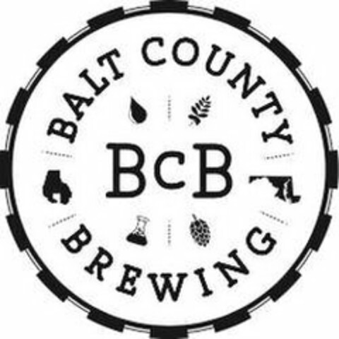 BCB BALT COUNTY BREWERY Logo (USPTO, 01/19/2018)