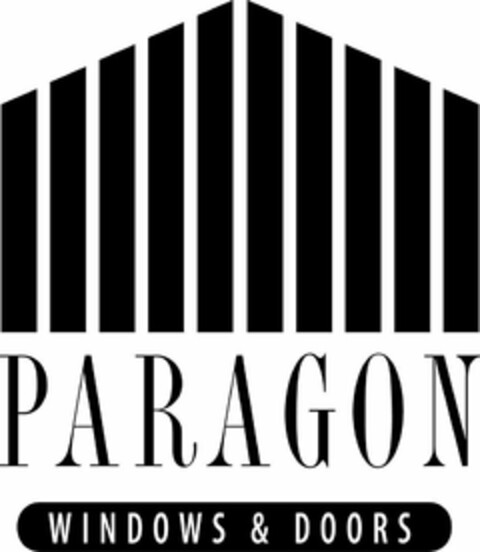 PARAGON WINDOWS & DOORS Logo (USPTO, 22.01.2018)