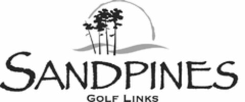 SANDPINES GOLF LINKS Logo (USPTO, 02/05/2018)