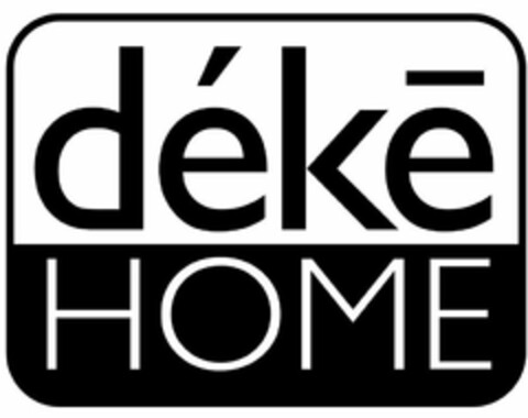 DEKE HOME Logo (USPTO, 06/06/2018)