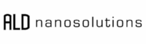 ALD NANOSOLUTIONS Logo (USPTO, 28.06.2018)