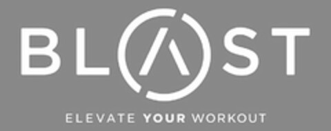 BLAST ELEVATE YOUR WORKOUT Logo (USPTO, 13.07.2018)