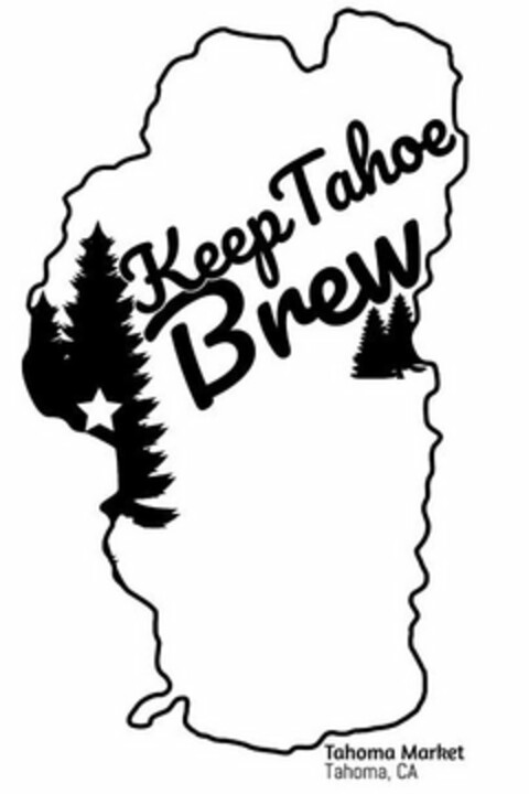 KEEP TAHOE BREW TAHOMA MARKET TAHOMA, CA Logo (USPTO, 23.01.2019)