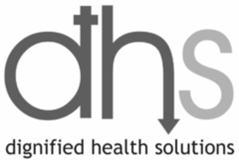 DHS DIGNIFIED HEALTH SOLUTIONS Logo (USPTO, 09/04/2019)