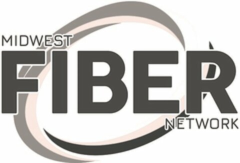 MIDWEST FIBER NETWORK Logo (USPTO, 09/17/2019)
