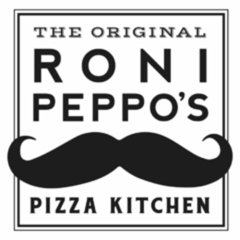 THE ORIGINAL RONI PEPPO'S PIZZA KITCHEN Logo (USPTO, 13.11.2019)