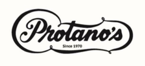 PROTANO'S SINCE 1970 Logo (USPTO, 03/23/2020)