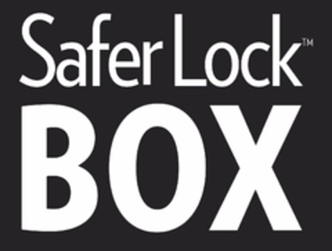 SAFER LOCK BOX Logo (USPTO, 24.03.2020)