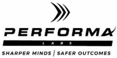 PERFORMA LABS SHARPER MINDS SAFER OUTCOMES Logo (USPTO, 10.09.2020)