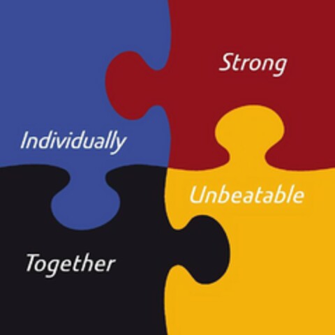 INDIVIDUALLY STRONG TOGETHER UNBEATABLE Logo (USPTO, 14.03.2011)