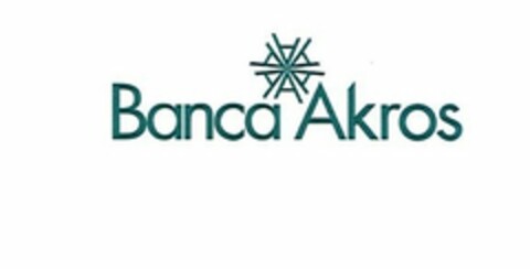 BANCA AKROS Logo (USPTO, 05/03/2011)