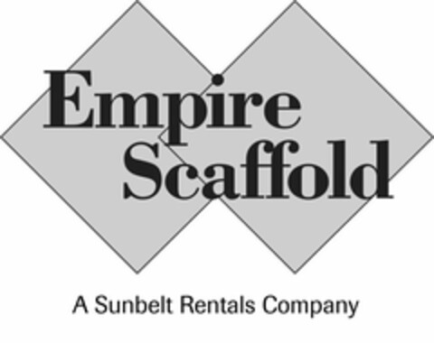 EMPIRE SCAFFOLD A SUNBELT RENTALS COMPANY Logo (USPTO, 14.06.2011)
