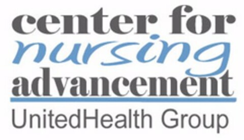 CENTER FOR NURSING ADVANCEMENT UNITEDHEALTH GROUP Logo (USPTO, 01/06/2012)