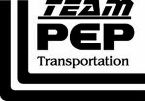 TEAM PEP TRANSPORTATION Logo (USPTO, 01/30/2012)