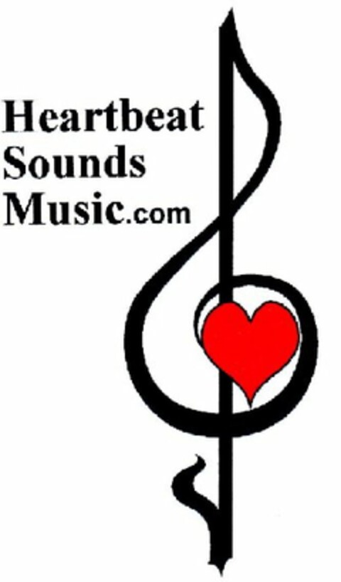 HEARTBEAT SOUNDS MUSIC.COM Logo (USPTO, 14.04.2012)