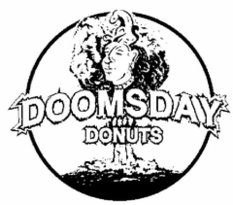 DOOMSDAY DONUTS Logo (USPTO, 21.05.2012)