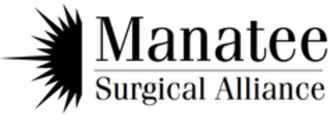 MANATEE SURGICAL ALLIANCE Logo (USPTO, 24.09.2012)