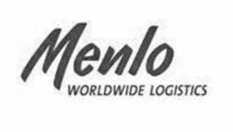 MENLO WORLDWIDE LOGISTICS Logo (USPTO, 22.10.2012)