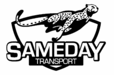 SAMEDAY TRANSPORT Logo (USPTO, 22.02.2013)
