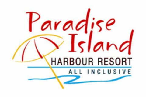 PARADISE ISLAND HARBOUR RESORT ALL INCLUSIVE Logo (USPTO, 08.03.2013)