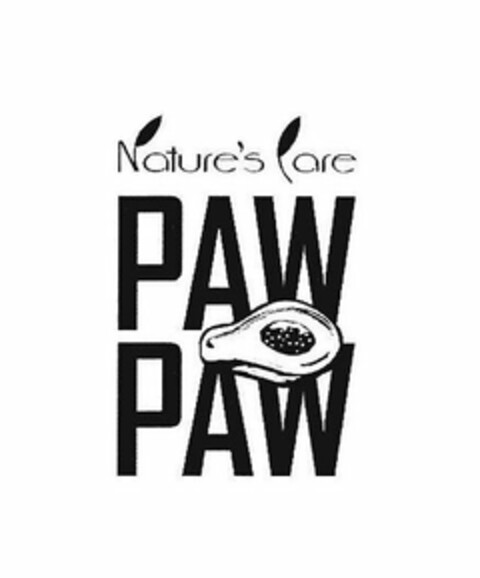 NATURE'S ARE PAW PAW Logo (USPTO, 08.01.2014)