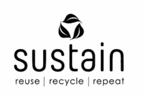 SUSTAIN REUSE | RECYCLE | REPEAT Logo (USPTO, 14.07.2014)