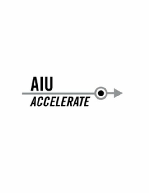 AIU ACCELERATE Logo (USPTO, 30.09.2014)