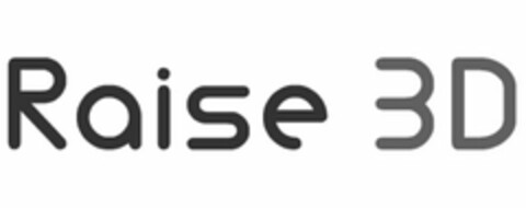 RAISE 3D Logo (USPTO, 12/19/2014)
