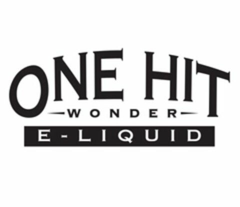 ONE HIT WONDER E-LIQUID Logo (USPTO, 04.03.2015)