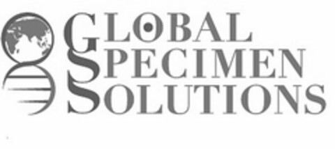 GSS GLOBAL SPECIMEN SOLUTIONS Logo (USPTO, 26.03.2015)