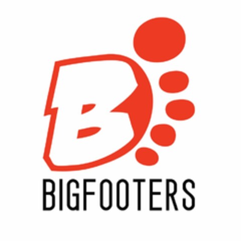 B BIGFOOTERS Logo (USPTO, 06/09/2015)