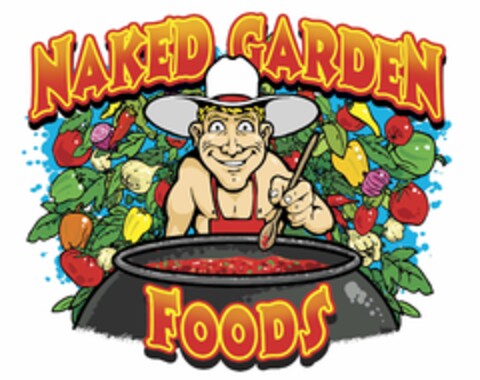 NAKED GARDEN FOODS Logo (USPTO, 27.08.2015)