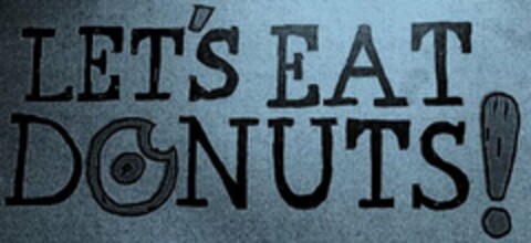 LET'S EAT DONUTS! Logo (USPTO, 01.02.2016)