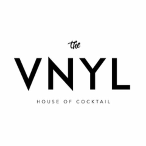 THE VNYL HOUSE OF COCKTAIL Logo (USPTO, 28.06.2016)