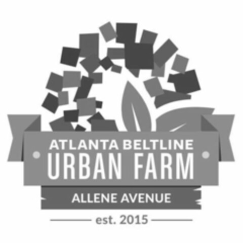 ATLANTA BELTLINE URBAN FARM ALLENE AVENUE EST. 2015 Logo (USPTO, 10.10.2016)