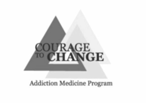 COURAGE TO CHANGE ADDICTION MEDICINE PROGRAM Logo (USPTO, 08.12.2016)