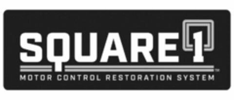 SQUARE 1 MOTOR CONTROL RESTORATION SYSTEM Logo (USPTO, 02/27/2017)