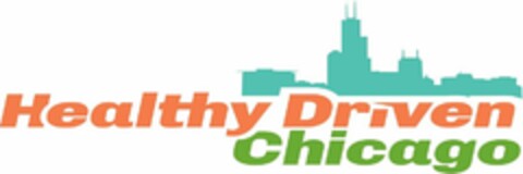 HEALTHY DRIVEN CHICAGO Logo (USPTO, 10/11/2017)