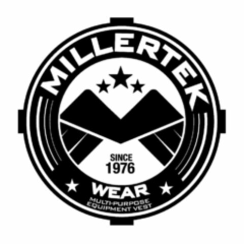 MILLERTEK WEAR MULTI-PURPOSE EQUIPMENT VEST SINCE 1976 Logo (USPTO, 31.10.2017)
