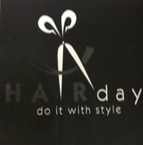 HAIRDAY DO IT WITH STYLE Logo (USPTO, 01/05/2018)