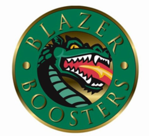 BLAZER BOOSTERS Logo (USPTO, 22.01.2018)