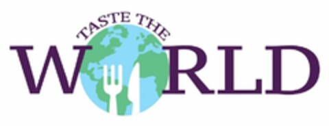 TASTE THE WORLD Logo (USPTO, 03/21/2018)