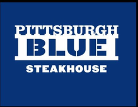 PITTSBURGH BLUE STEAKHOUSE Logo (USPTO, 03.01.2019)