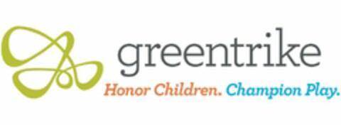 GREENTRIKE HONOR CHILDREN. CHAMPION PLAY. Logo (USPTO, 10/30/2019)